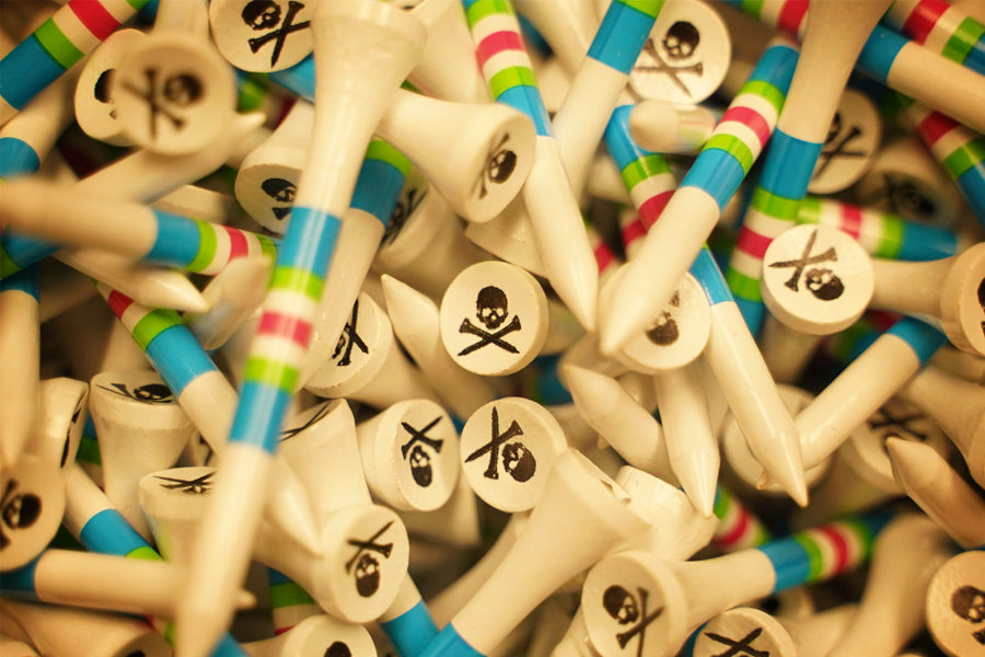 STC Striped Golf Tees / Bright Boys