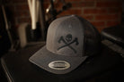 Skull & Axe Trucker Hat front