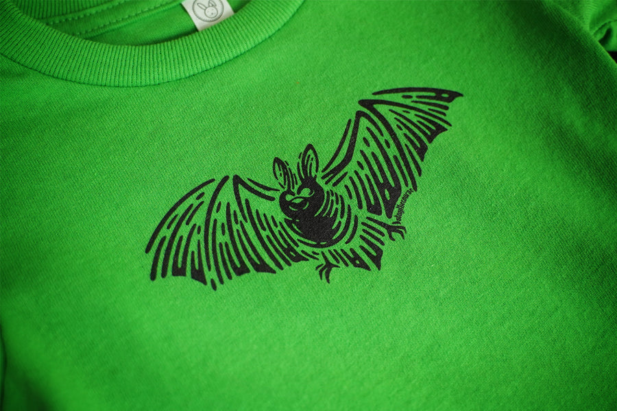 Spooky Season Kids T-shirt Set Bat