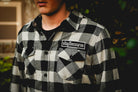 Stay the Course Flannel Shirt - Grey Heather