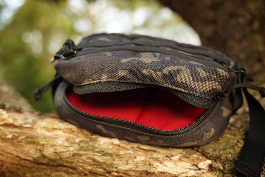 Stay the Course Hip Sack / Multicam Black II Open