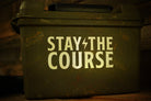 Stay the Course Vinyl Decal 3