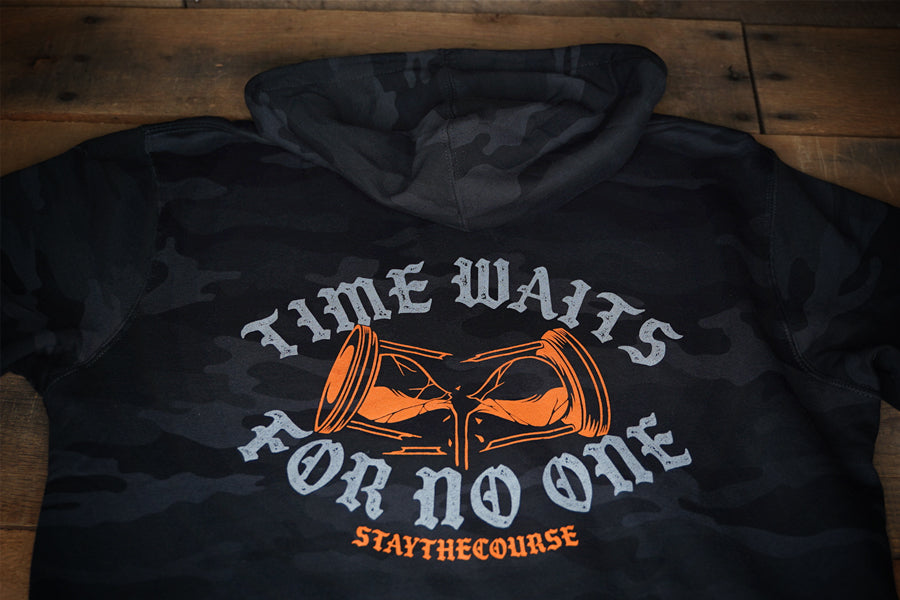 Time Waits Pullover Hoodie