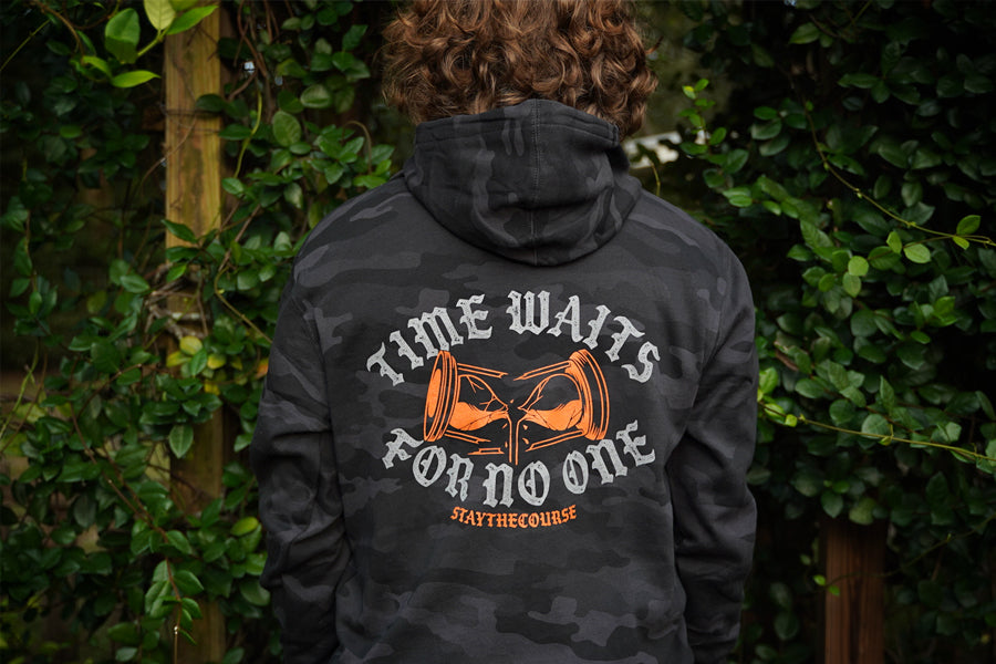 Time Waits Pullover Hoodie
