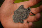 Wolfhound Keychain / Black