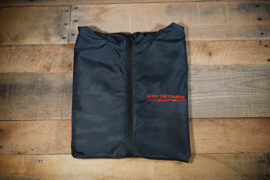 Black Camo Lightweight Voltage Windbreaker 5