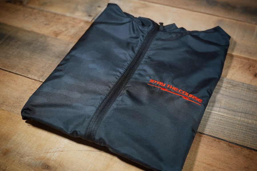 Black Camo Lightweight Voltage Windbreaker 6