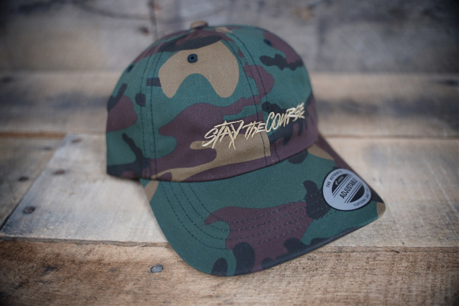 Crafted Dad Hat / Green Camo
