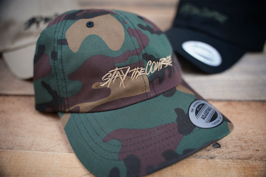 Crafted Dad Hat / Green Camo 3