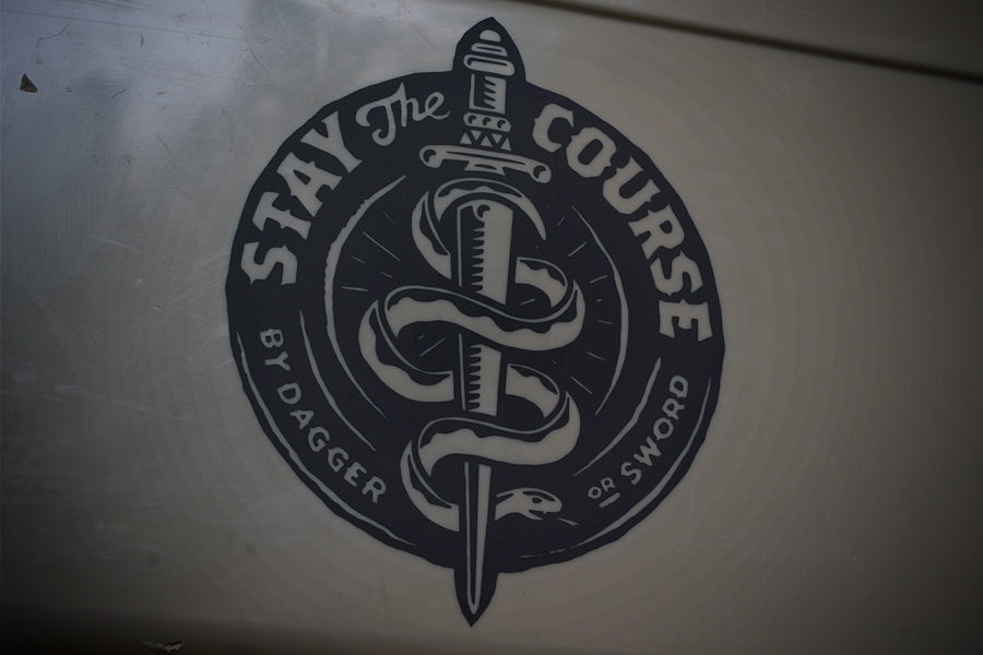 Dagger Vinyl Decal 2
