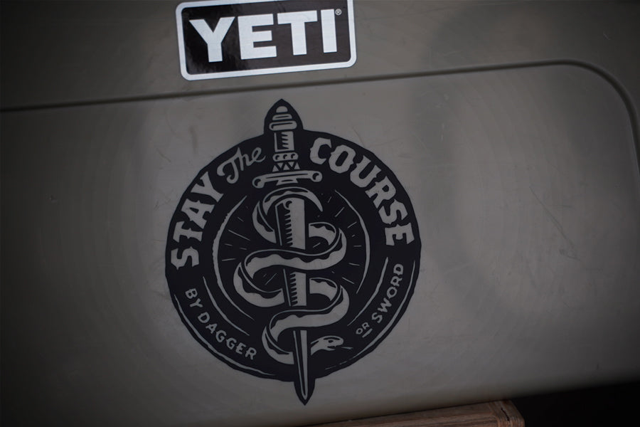 Dagger Vinyl Decal 3