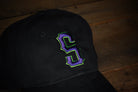Field Worn Cap / Black-Purple close