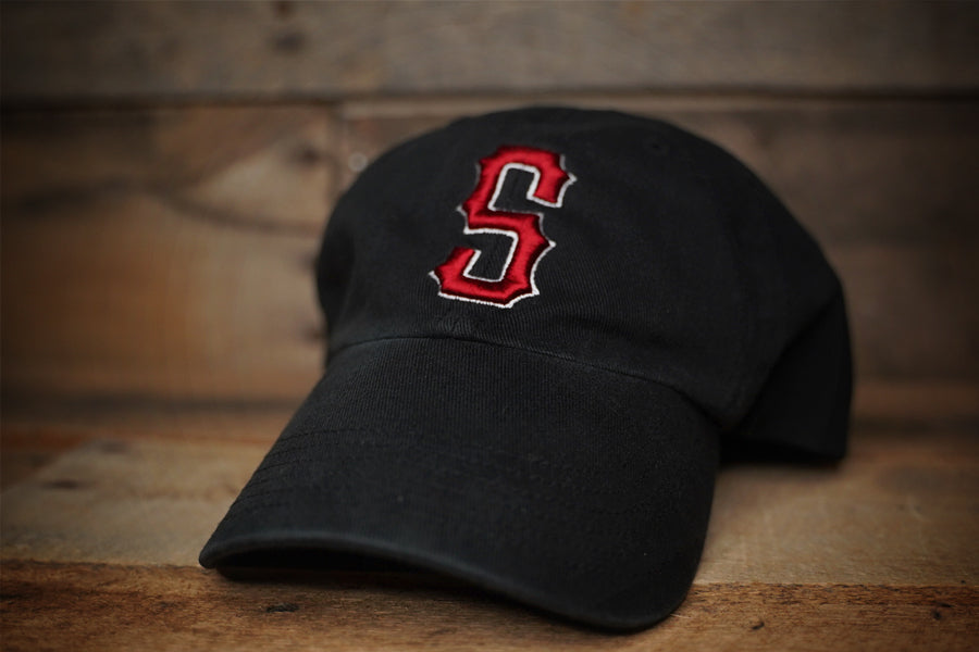 Field Worn Cap / Black-Red 3