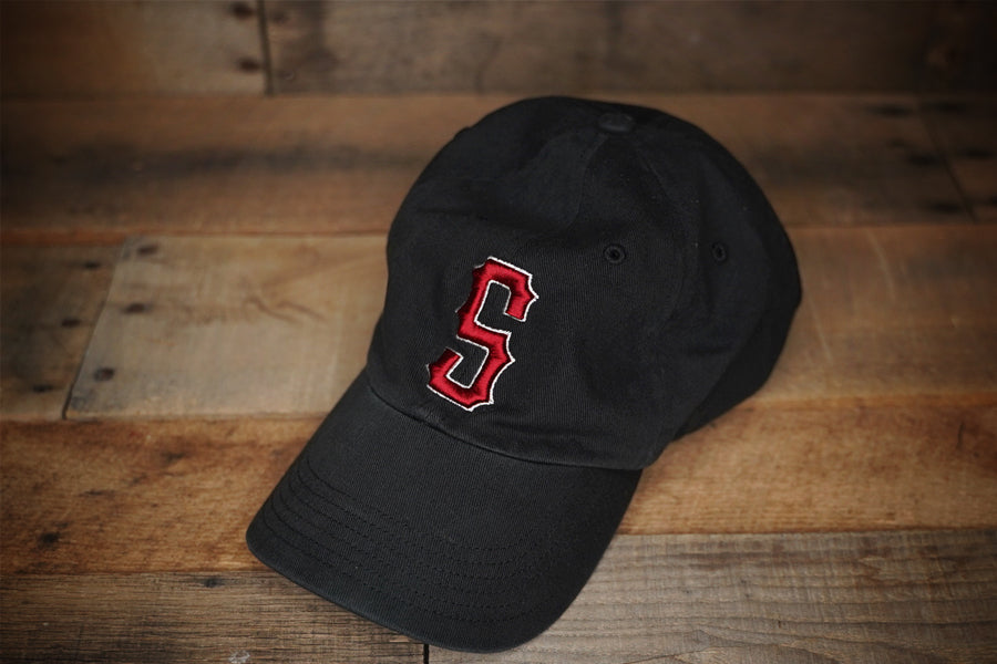 Field Worn Cap / Black-Red 4