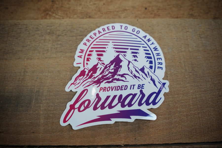 Go Forward Sticker