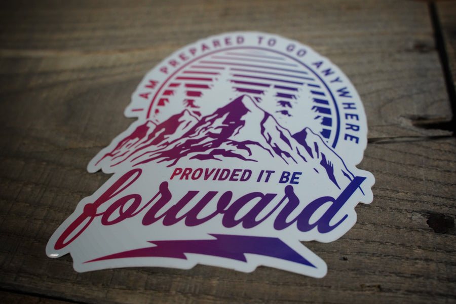 Go Forward Sticker 2