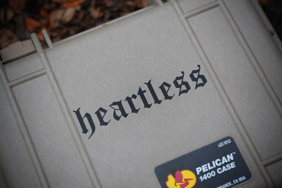 Heartless Vinyl Decal 1