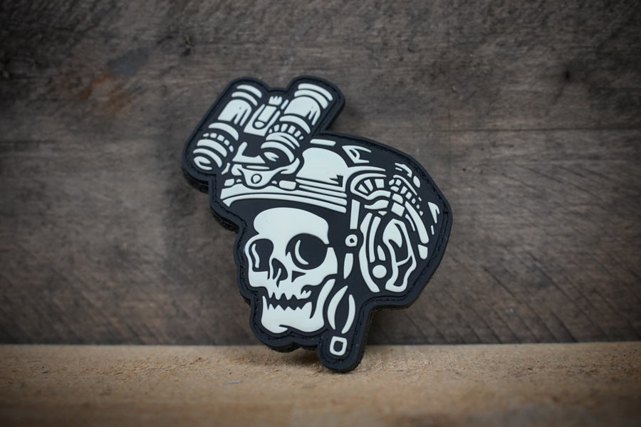 Lady of Darkness GITD PVC Patch