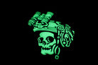 Lady of Darkness GITD PVC Patch Glow Close