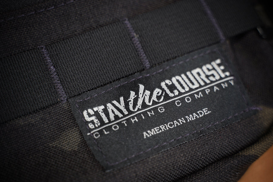 Stay the Course Hip Sack / Multicam Black