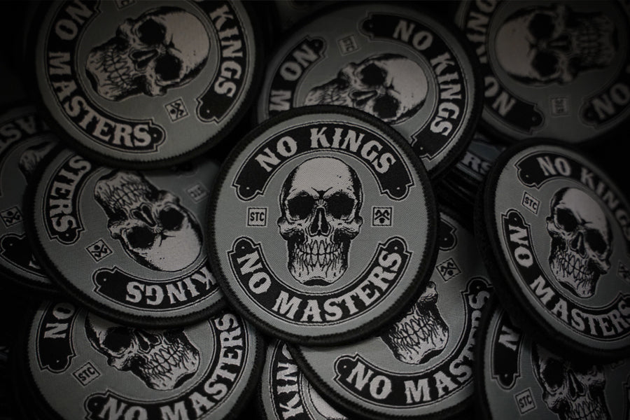 No Kings, No Masters Patch Pile