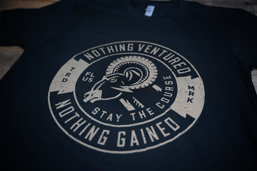 Nothing Ventured T-shirt 1