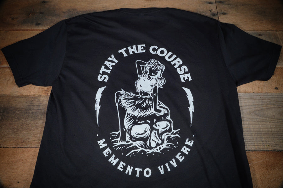 Remember to Live T-shirt / Black