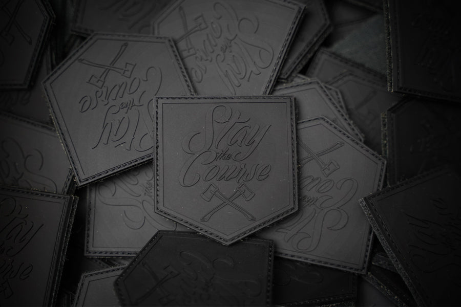 Stay the Course Shield Patch