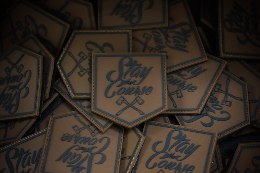 Stay the Course Shield Patch