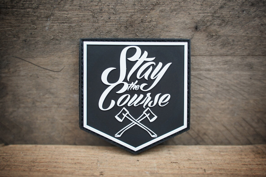 Shield Patch Black/white