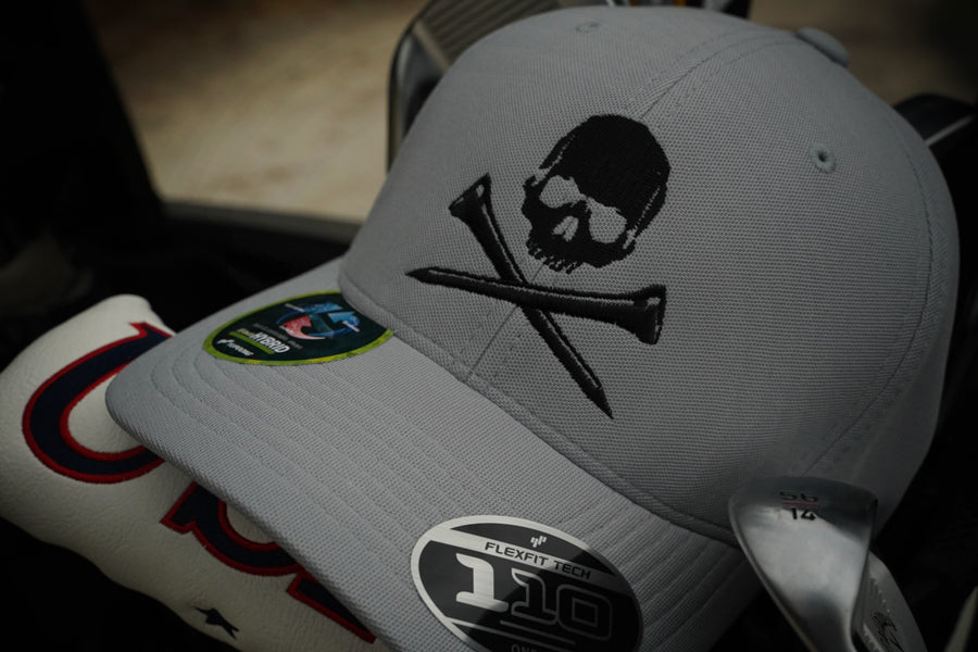 Skull & Tees Golf Hat / Gray 3