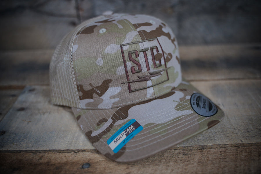 Union Trucker Hat Multicam