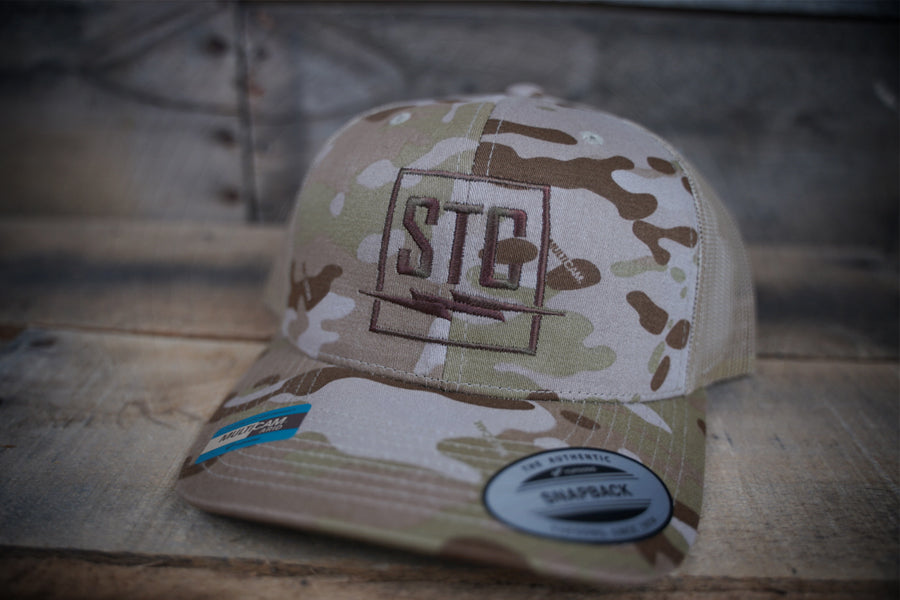 Union Trucker Hat Multicam 2