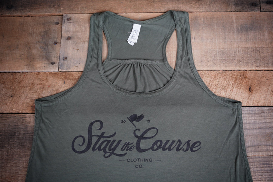 Women's Pennant Racerback Tank