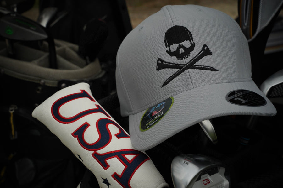 Skull 2024 golf hat