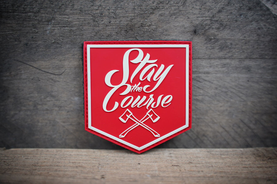 Stay the Course Shield Patch