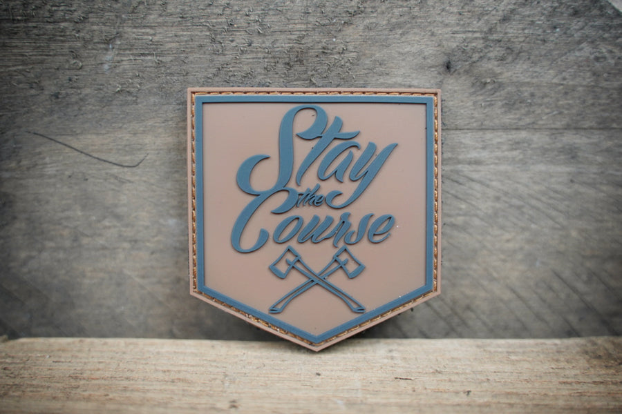 Stay the Course Shield Patch